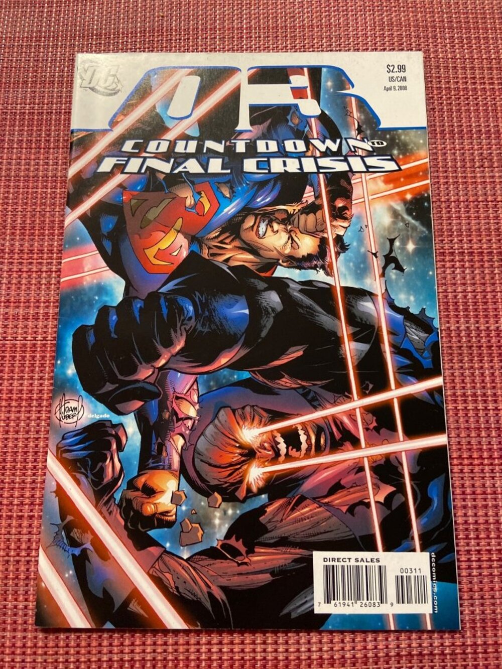 Countdown to Final Crisis #3 DC Comics 2008 Superman Batman VF/NM 1st Print